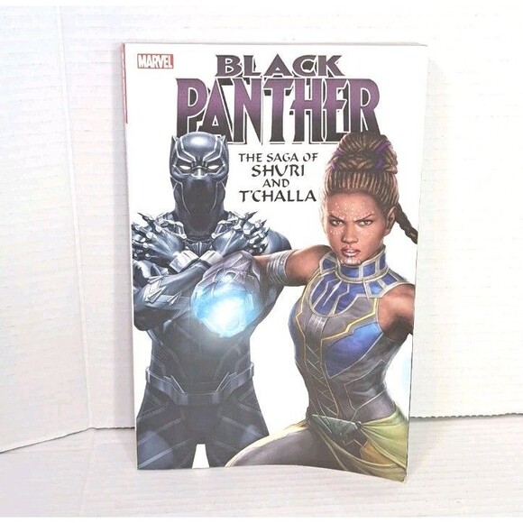 Black Panther The Saga of Shuri and T'Challa Marvel Comics TPB Paperback New - Picture 1 of 4